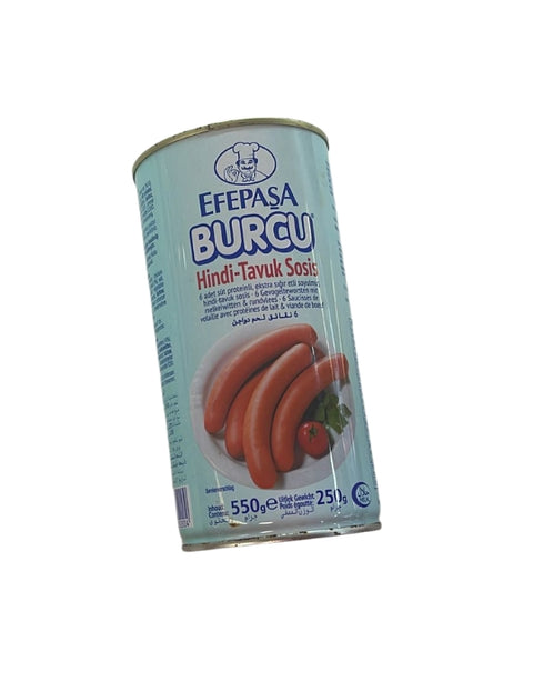 Saucisses hot dog en boite (6 pièces)