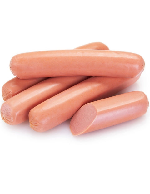 Saucisses hot dog en boite (6 pièces)